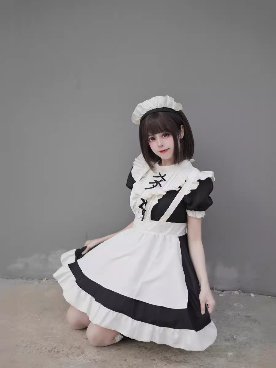 オリジナル新製品日本の秋葉原高級メイド衣装メイド衣装COSPLAYパフォーマンス衣装大きいサイズ