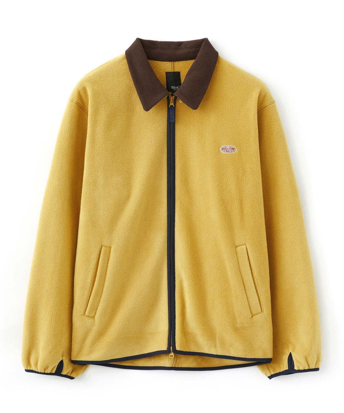 【WMC x HINA】ソフトフリースジャケット MUSTARD WMC x HINA】ソフトフリースジャケット MUSTARD その他 アウター