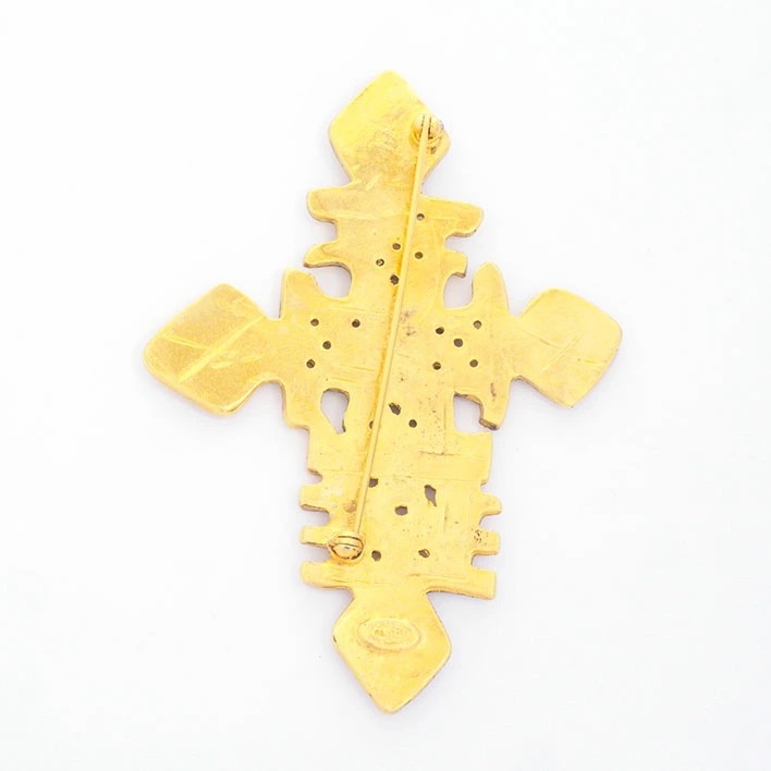 シャネル ココマーク クロス 回転ピンタイプ 【ブローチ】 シャネル ココマーク クロス 回転ピンタイプ 【ブローチ】