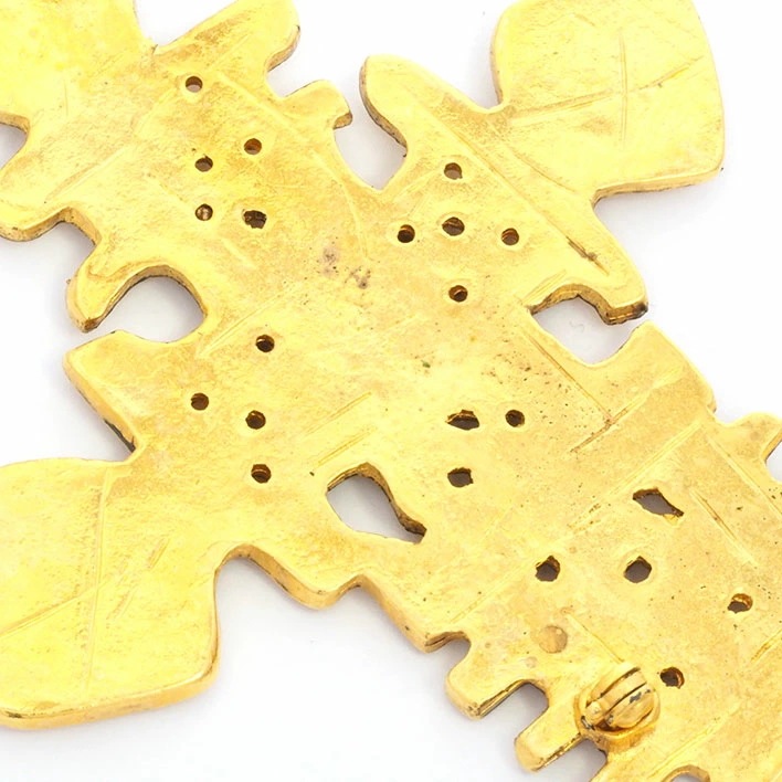 シャネル ココマーク クロス 回転ピンタイプ 【ブローチ】 シャネル ココマーク クロス 回転ピンタイプ 【ブローチ】