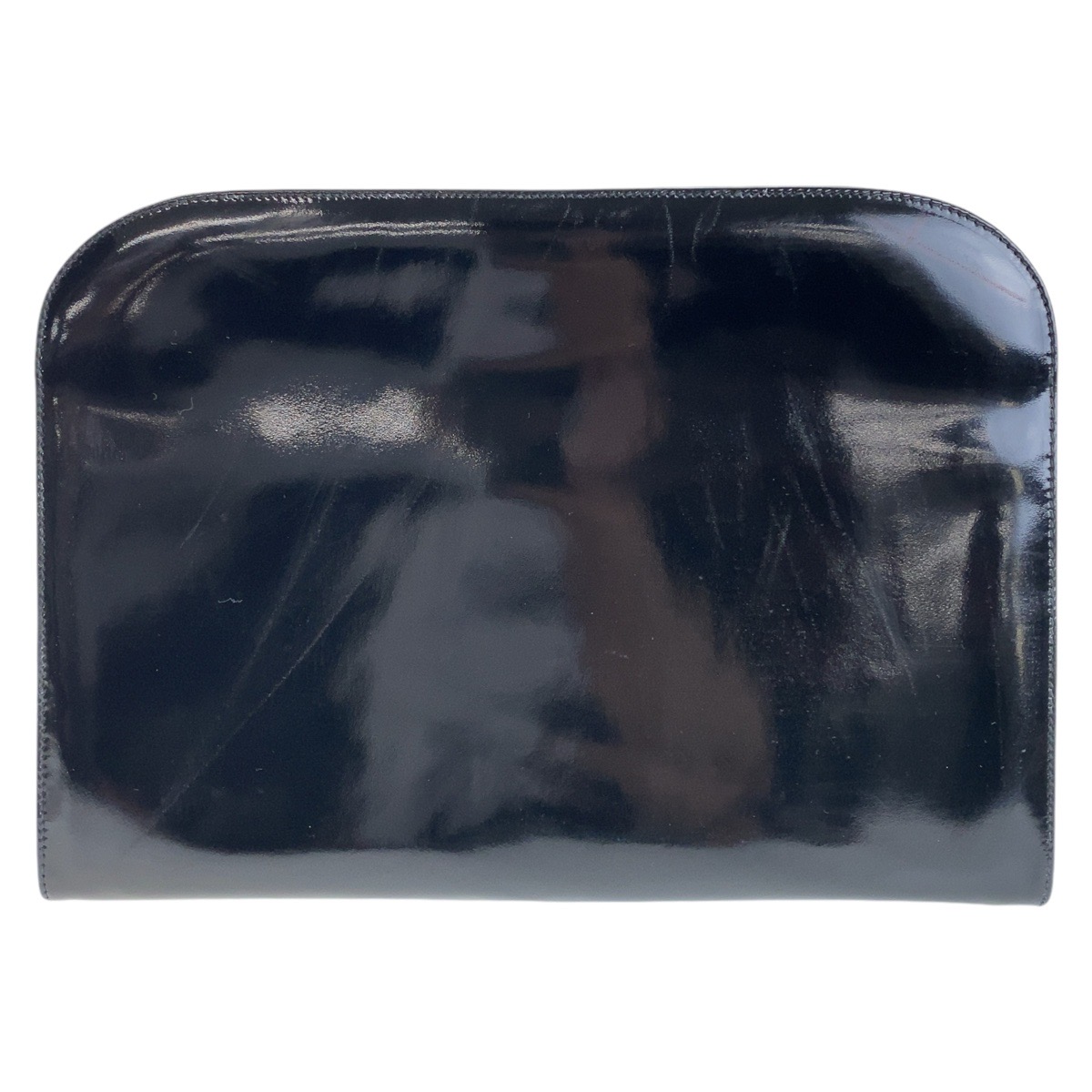 美品 ヴィンテージ ガンチーニ ブラック 黒 ゴールド金具 パテントレザー P21 0587 ショルダーバッグ クラッチバッグ レディース 503822 美品 ヴィンテージ ガンチーニ ブラック 黒 ゴールド金具 パテントレザー P21 0587 ショルダーバッグ クラッチバッグ レディース 503822