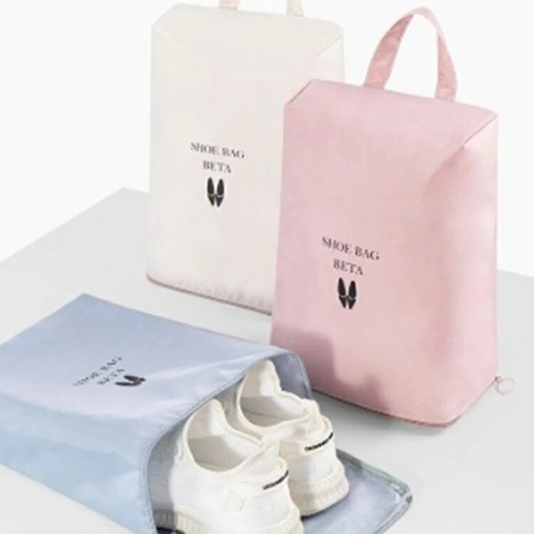 【20点セット】【送料無料】シューズケース 上履き入れ 大容量 旅行用 シューズバッグ 防水 防塵 PVC内裏 運動靴 収納 アウトドア 便利 折りたたみ 通園 通学 子供用 上履き袋 シューズ袋 保