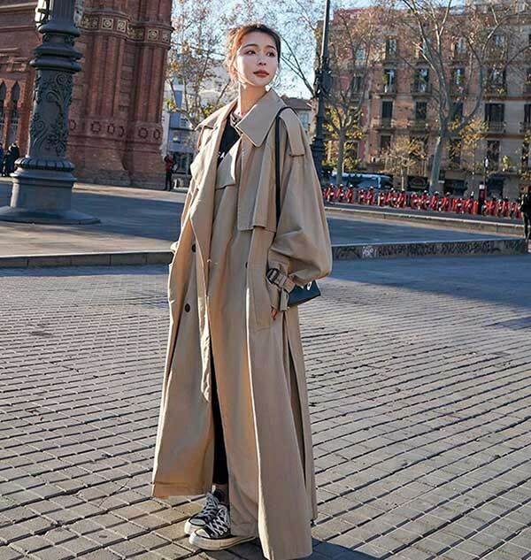 トレンチコート レディース 秋コート スプリングコート 超ロング トレンチ コート ロング 春 秋 アウター 秋物 秋服 ビジネス お宮参り 通勤 就活 韓国風 ベージュ グレー トレンチコート レディース 秋コート スプリングコート 超ロング トレンチ コート ロング 春 秋 アウター 秋物 秋服 ビジネス お宮参り 通勤 就活 韓国風 ベージュ グレー