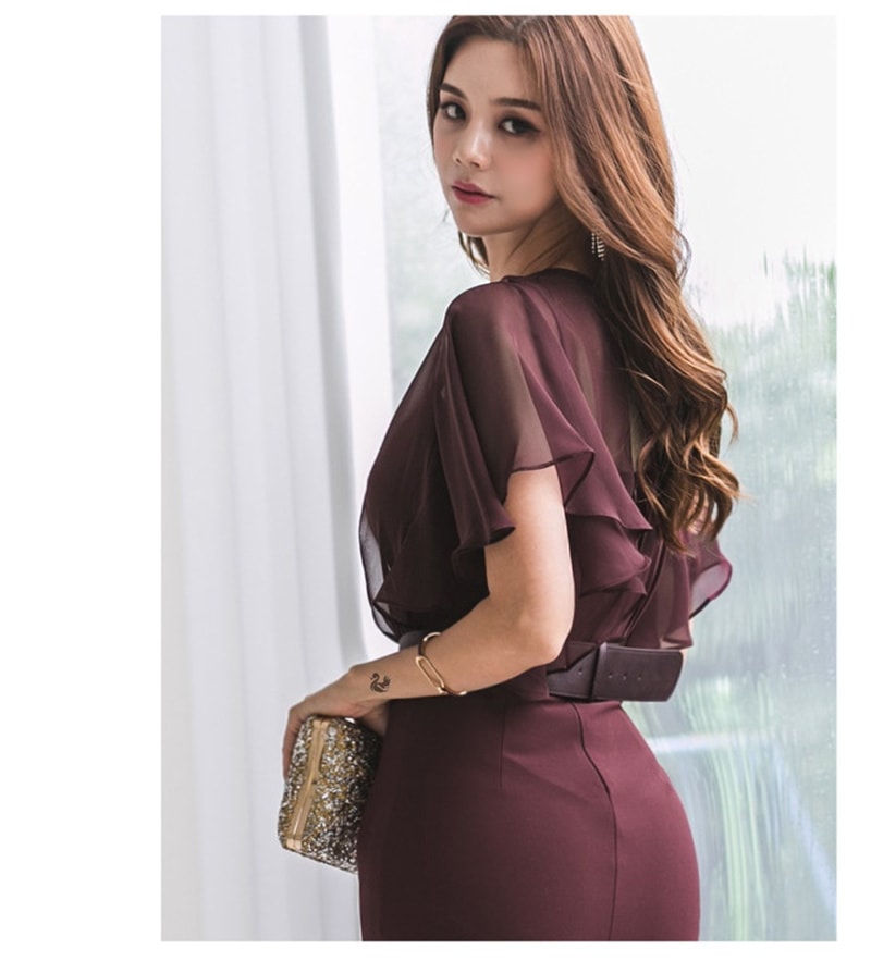 【大好評!最安値挑戦!】レディースファッション ほどいい露出でセックシエレガントにF575 【大好評!最安値挑戦!】レディースファッション ほどいい露出でセックシエレガントにF575