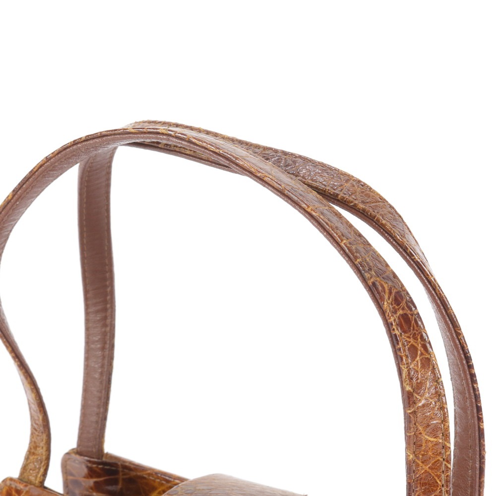 美品 希少 タートル トップハンドル レザー ハンドバッグ トート ブラウン 茶色 レディース RUE CQ9-3 中古 美品 希少 タートル トップハンドル レザー ハンドバッグ トート ブラウン 茶色 レディース RUE CQ9-3 中古