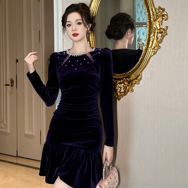 春 タイト ショート ベルベット ドレス パーティー キャバ 大人 同窓会 披露宴 卒業式 結婚式 演奏会 ウェディング 二次会 春 タイト ショート ベルベット ドレス パーティー キャバ 大人 同窓会 披露宴 卒業式 結婚式 演奏会 ウェディング 二次会