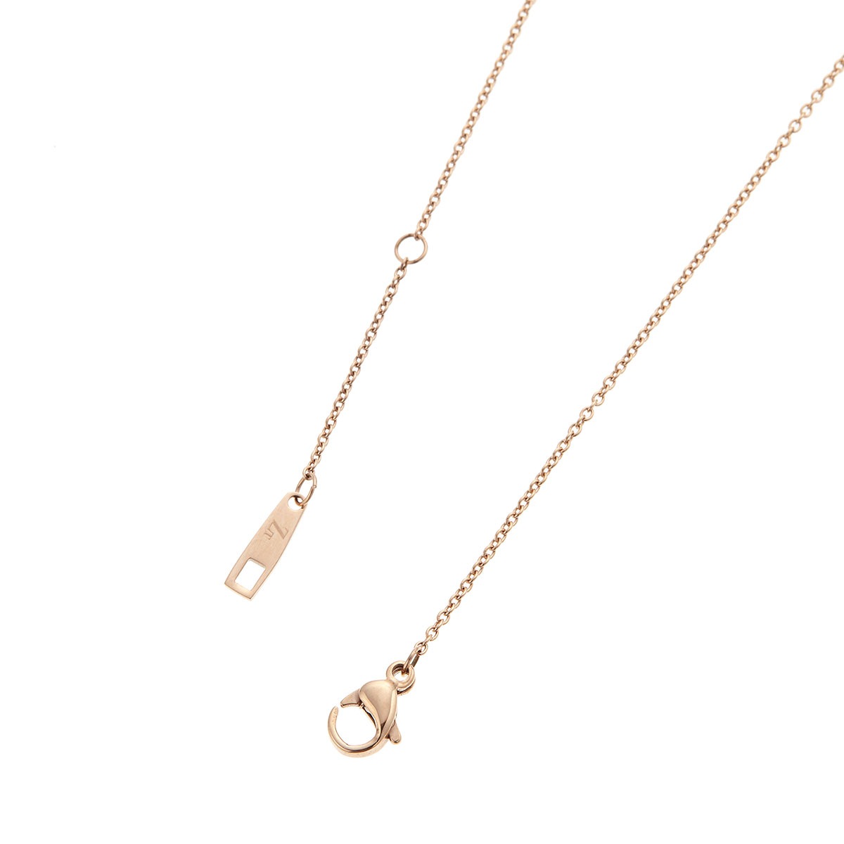 ネックレス メンズ レディース サージカルステンレス製 キュービックジルコニア Zanipolo Terzini ザニポロタルツィーニ お肌に優しい 金属アレルギー対応 蹄鉄 U字 ペアネックレス お