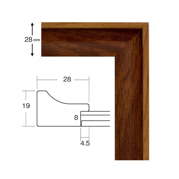 ( 軽量 高級 賞状額 ) 大賞 439×318mm ブラウン 軽量 樹脂 額 額縁 フレーム ( 軽量 高級 賞状額 ) 大賞 439×318mm ブラウン 軽量 樹脂 額 額縁 フレーム
