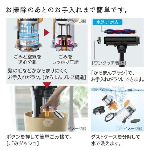 Qoo10] 日立 PVYA51 スティッククリーナー
