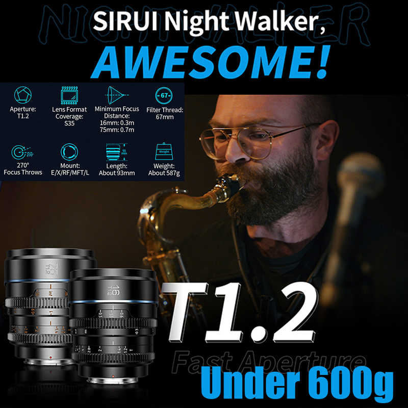 SIRUI カメラレンズ シネマレンズ (キヤノンRF用) MS16R-B-JP SIRUI カメラレンズ シネマレンズ (キヤノンRF用) MS16R-B-JP