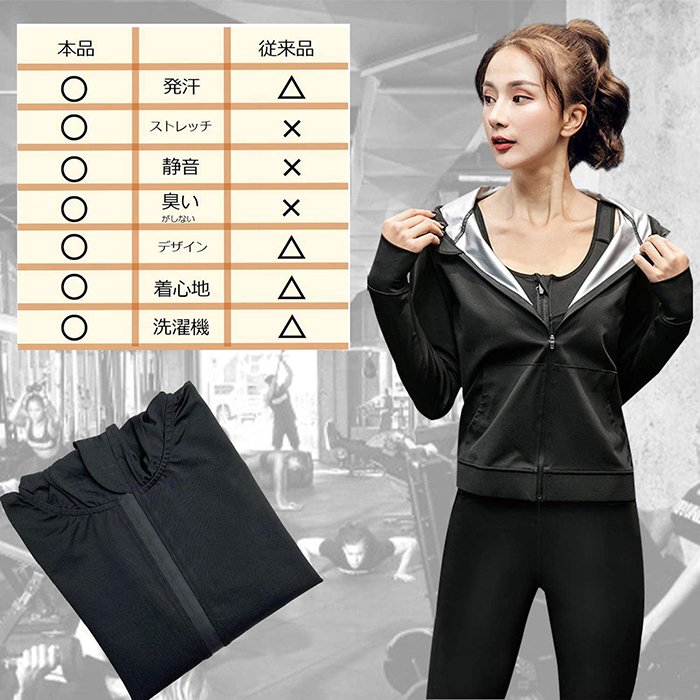 【LL在庫一掃!】 即日発送!3点セット サウナスーツ レディース ダイエット 大量発汗 ランニングウォーキ 世界代表選手も愛用 【LL在庫一掃!】 即日発送!3点セット サウナスーツ レディース ダイエット 大量発汗 ランニングウォーキ 世界代表選手も愛用