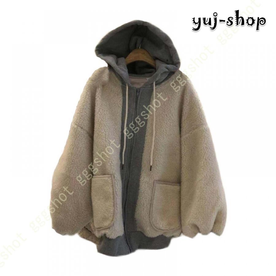 大人気 もこもこ ボアブルゾン レディース ドロップショルダー ゆったり 暖かい フリース ボアジャケット 防寒着 秋冬 かわいい 通学 スタンドブルゾン 防寒 大人気 もこもこ ボアブルゾン レディース ドロップショルダー ゆったり 暖かい フリース ボアジャケット 防寒着 秋冬 かわいい 通学 スタンドブルゾン 防寒