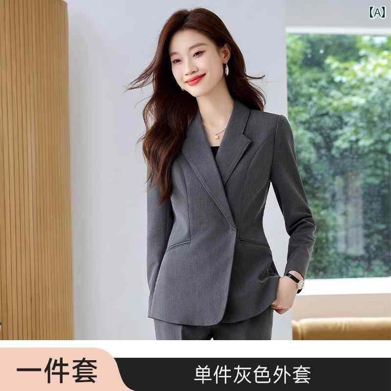 レディース スーツ ジャケット パンツ セットアップ おしゃれ ファッション 女性 高級感 春秋 フェミニン 大きいサイズ エレガント ビジネス スタイリッシュ レディース スーツ ジャケット パンツ セットアップ おしゃれ ファッション 女性 高級感 春秋 フェミニン 大きいサイズ エレガント ビジネス スタイリッシュ