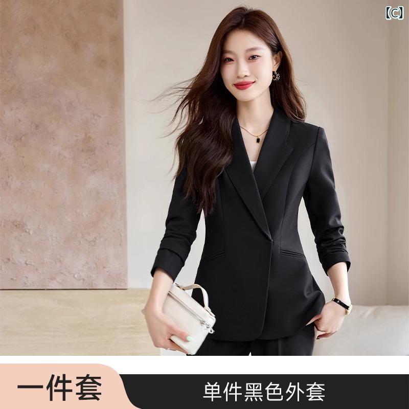 レディース スーツ ジャケット パンツ セットアップ おしゃれ ファッション 女性 高級感 春秋 フェミニン 大きいサイズ エレガント ビジネス スタイリッシュ レディース スーツ ジャケット パンツ セットアップ おしゃれ ファッション 女性 高級感 春秋 フェミニン 大きいサイズ エレガント ビジネス スタイリッシュ