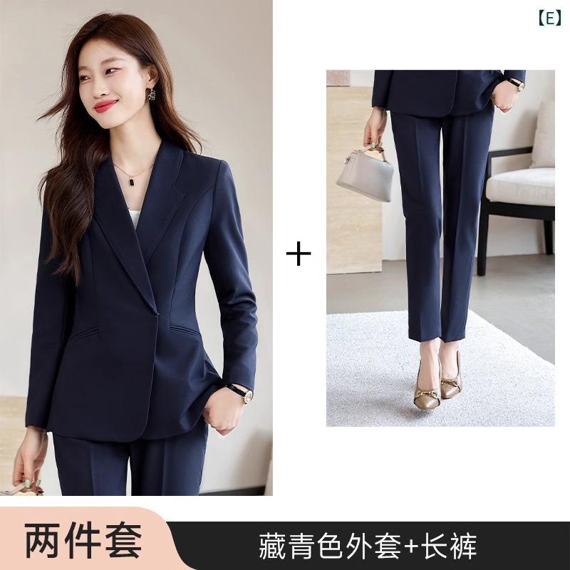 レディース スーツ ジャケット パンツ セットアップ おしゃれ ファッション 女性 高級感 春秋 フェミニン 大きいサイズ エレガント ビジネス スタイリッシュ レディース スーツ ジャケット パンツ セットアップ おしゃれ ファッション 女性 高級感 春秋 フェミニン 大きいサイズ エレガント ビジネス スタイリッシュ