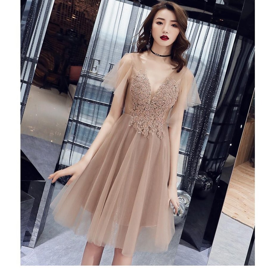 パーディードレス Aライン ミモレドレス セクシー 結婚式 二次会 舞台用 披露宴 演奏会 発表会 パーディードレス Aライン ミモレドレス セクシー 結婚式 二次会 舞台用 披露宴 演奏会 発表会