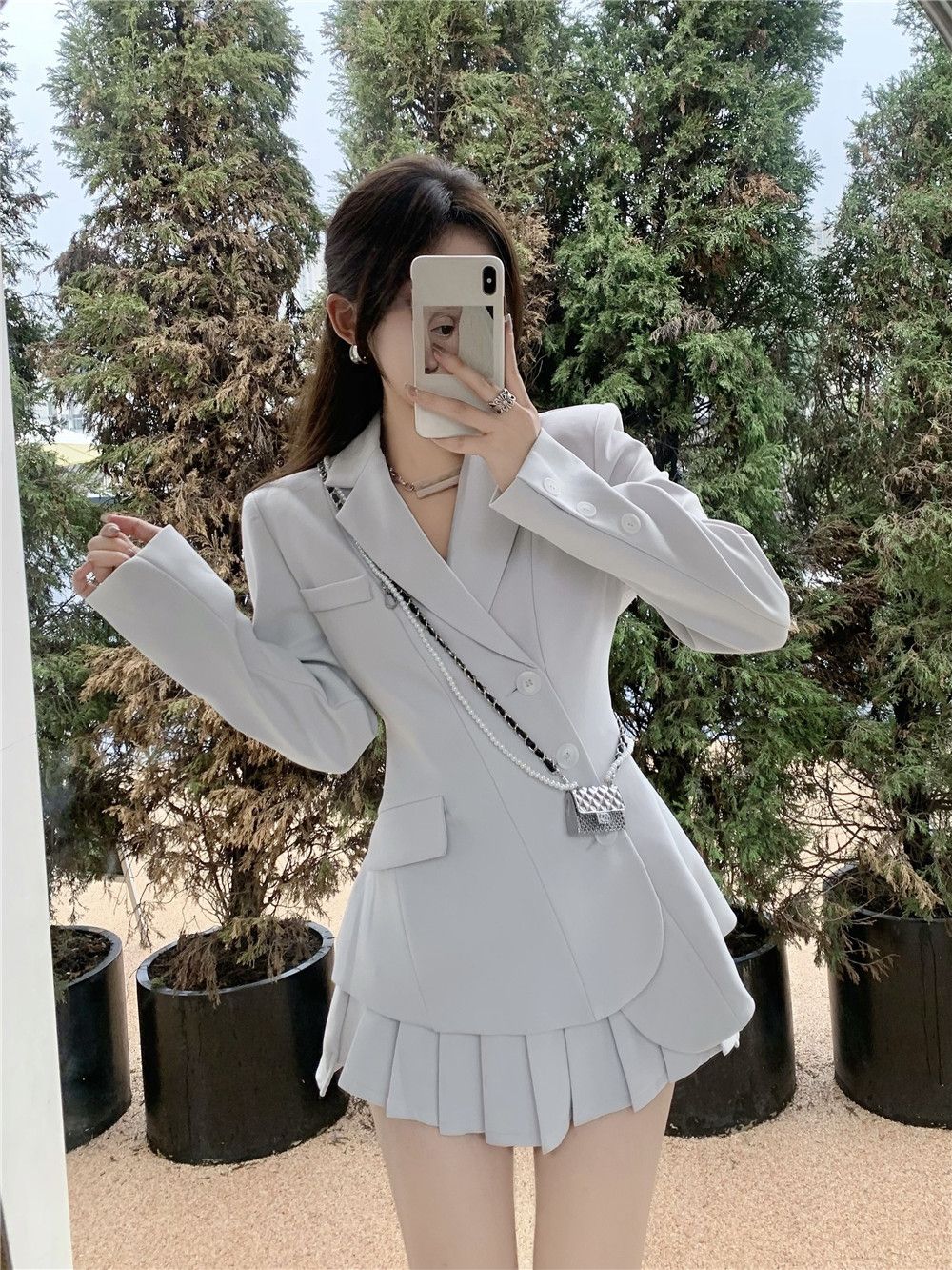修身 着痩 2点セット レディース ファッション レディース レトロ カレッジ スーツジャケット レディース+ カレッジ 修身 着痩 2点セット レディース ファッション レディース レトロ カレッジ スーツジャケット レディース+ カレッジ