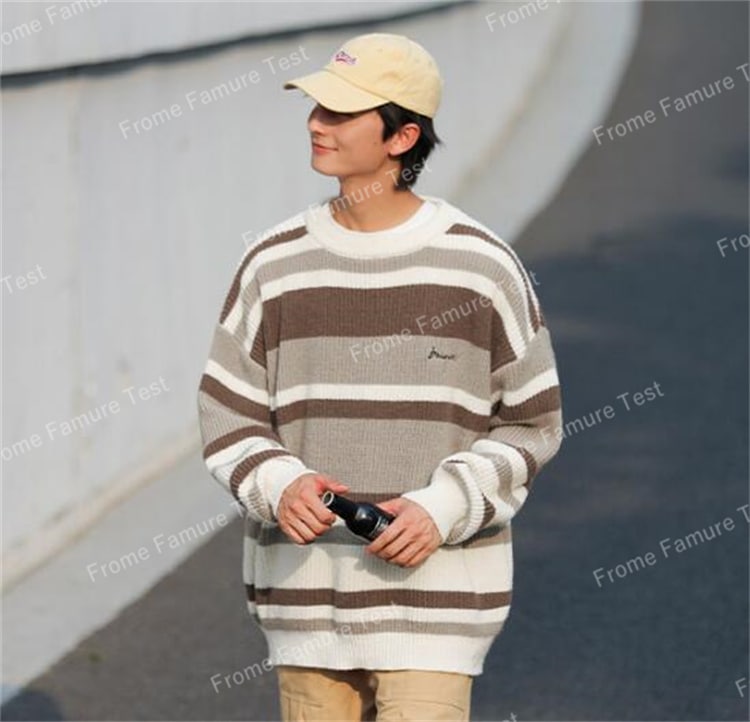 セーター トップス 長袖 プルオーバー シンプル 男女兼用 春秋