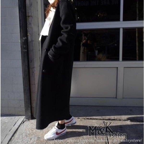 高級な質感ロングコートレディースレトロゆったりオーバーサイズダブルボタンチェスターコートキャメル黒韓国ファッション 高級な質感ロングコートレディースレトロゆったりオーバーサイズダブルボタンチェスターコートキャメル黒韓国ファッション