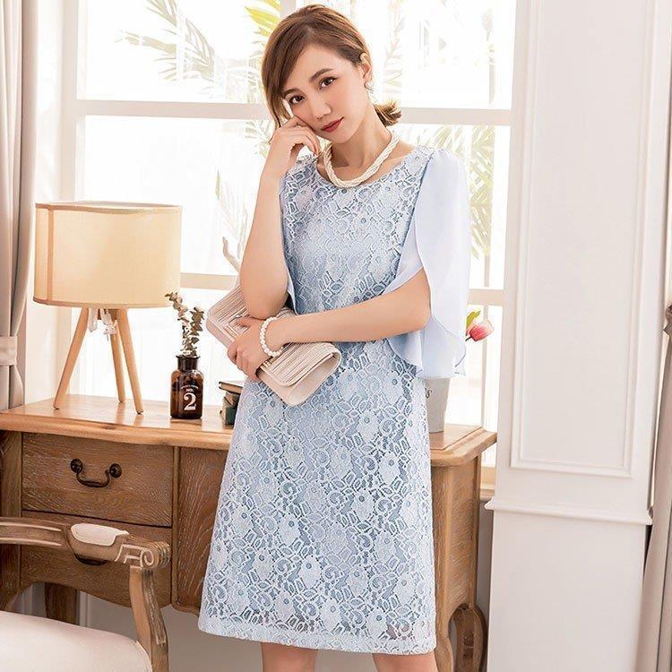 パーティードレスワンピース結婚式ドレスパーティー大きいサイズレース総レース二次会お呼ばれ服大人半袖長袖袖あり パーティードレスワンピース結婚式ドレスパーティー大きいサイズレース総レース二次会お呼ばれ服大人半袖長袖袖あり