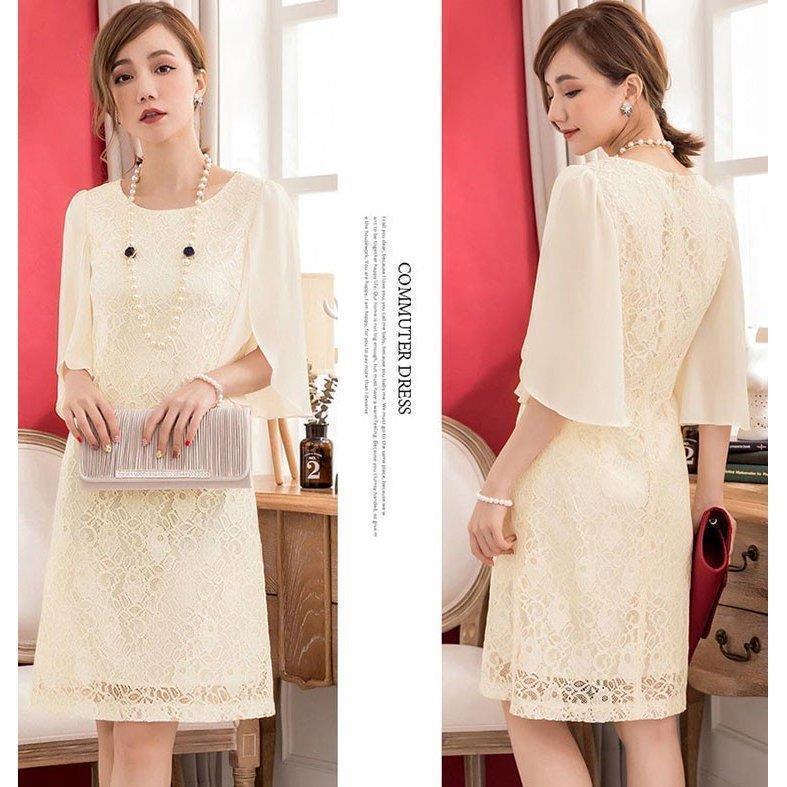 パーティードレスワンピース結婚式ドレスパーティー大きいサイズレース総レース二次会お呼ばれ服大人半袖長袖袖あり パーティードレスワンピース結婚式ドレスパーティー大きいサイズレース総レース二次会お呼ばれ服大人半袖長袖袖あり