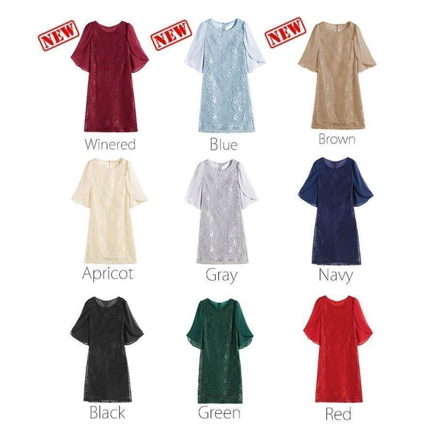 パーティードレスワンピース結婚式ドレスパーティー大きいサイズレース総レース二次会お呼ばれ服大人半袖長袖袖あり パーティードレスワンピース結婚式ドレスパーティー大きいサイズレース総レース二次会お呼ばれ服大人半袖長袖袖あり