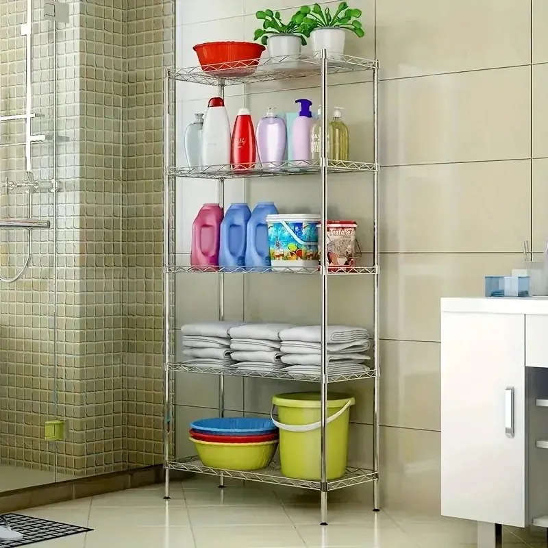 フロアスタンディング収納棚345層メタル収納ラック高さ調節可能なバルコニー用花ポットホルダー鉢植え収納ラック寝室リビングバス書斎用雑貨収納ラック家庭の整理整頓用品 フロアスタンディング収納棚345層メタル収納ラック高さ調節可能なバルコニー用花ポットホルダー鉢植え収納ラック寝室リビングバス書斎用雑貨収納ラック家庭の整理整頓用品