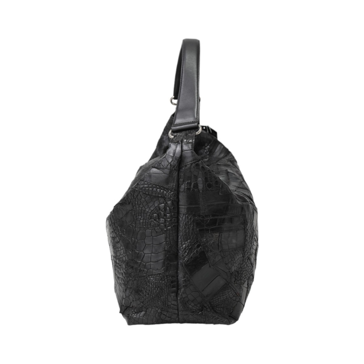 マームエレガンスK-11765 クロコデザイン ブラック マームエレガンスK-11765 クロコデザイン ブラック