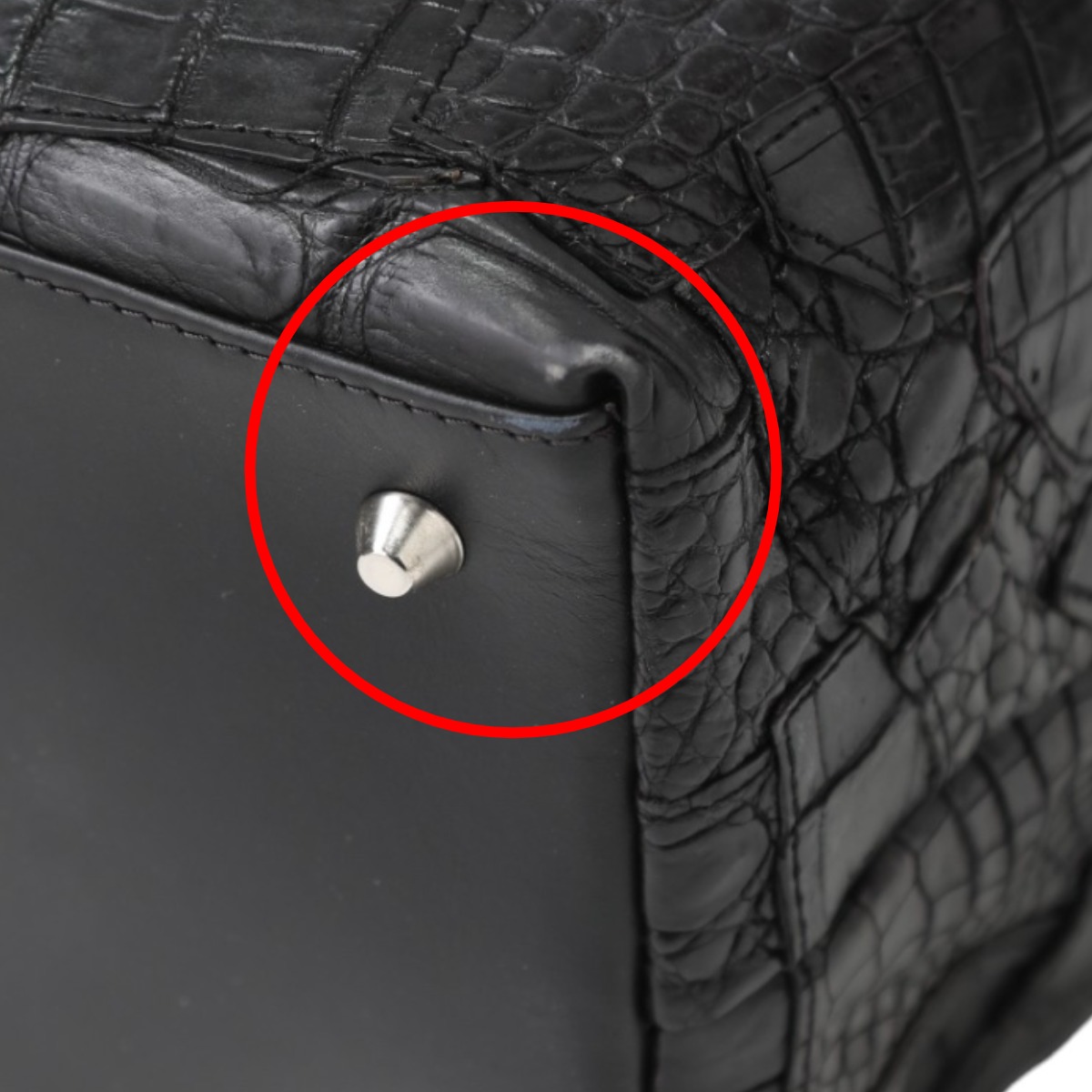 マームエレガンスK-11765 クロコデザイン ブラック マームエレガンスK-11765 クロコデザイン ブラック