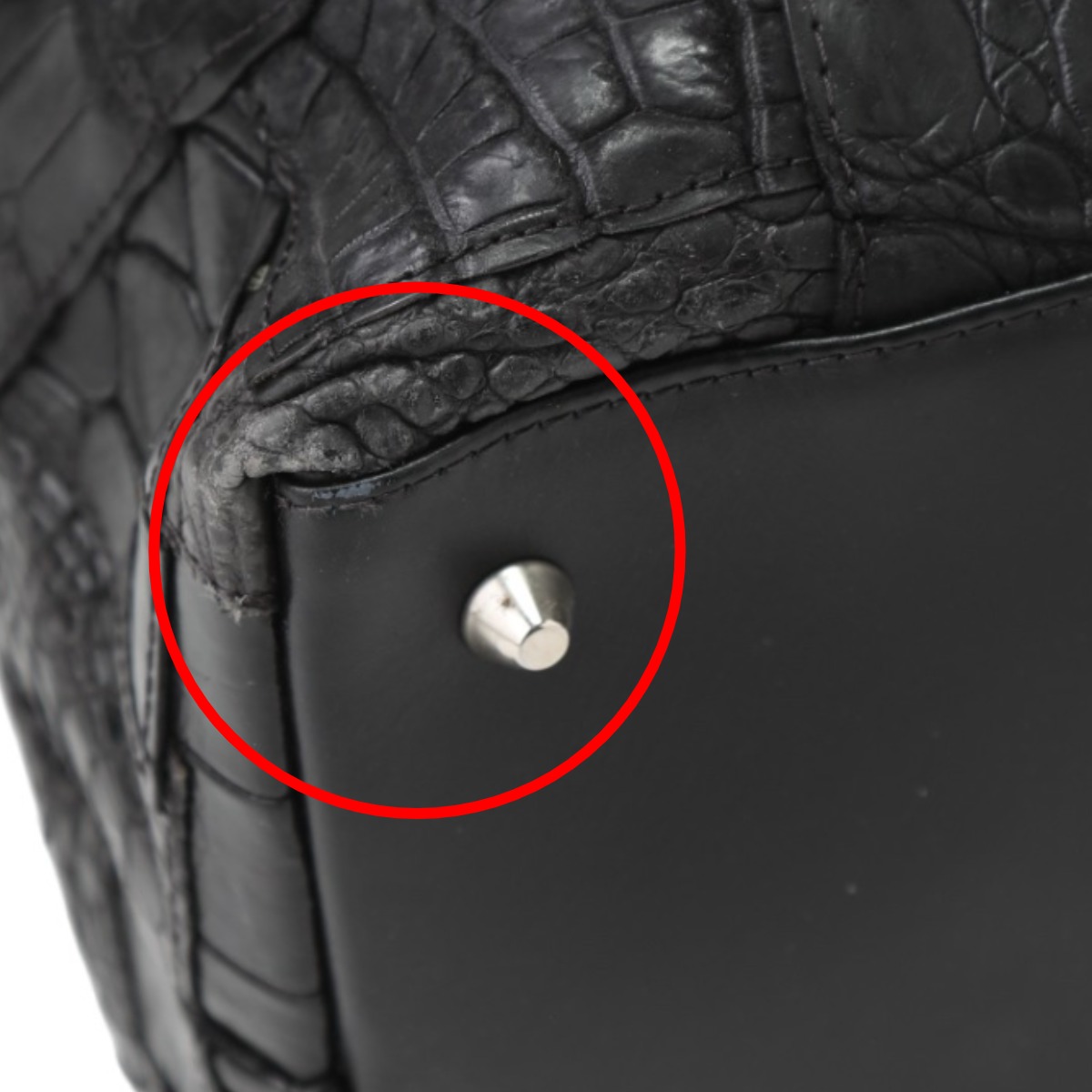 マームエレガンスK-11765 クロコデザイン ブラック マームエレガンスK-11765 クロコデザイン ブラック