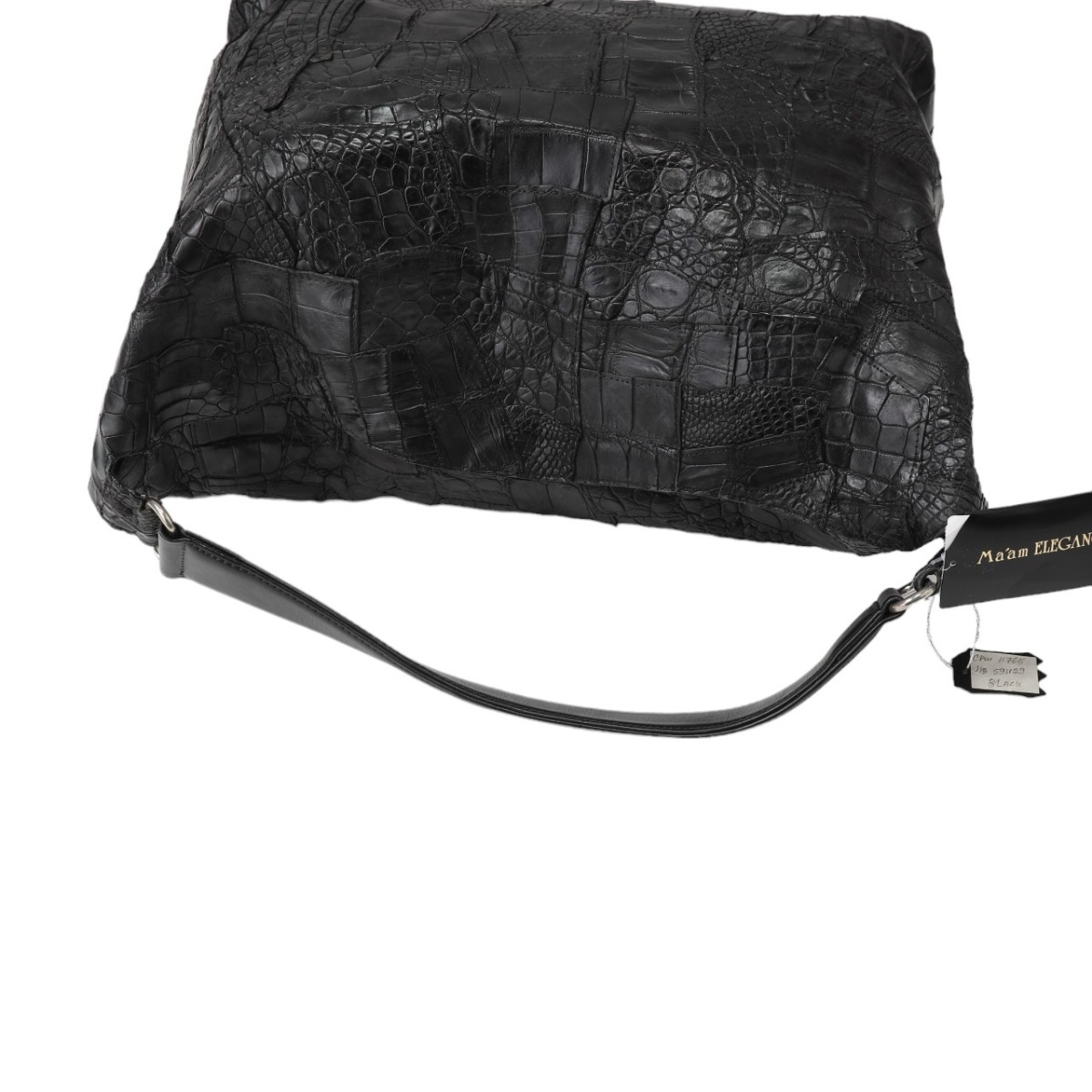 マームエレガンスK-11765 クロコデザイン ブラック マームエレガンスK-11765 クロコデザイン ブラック
