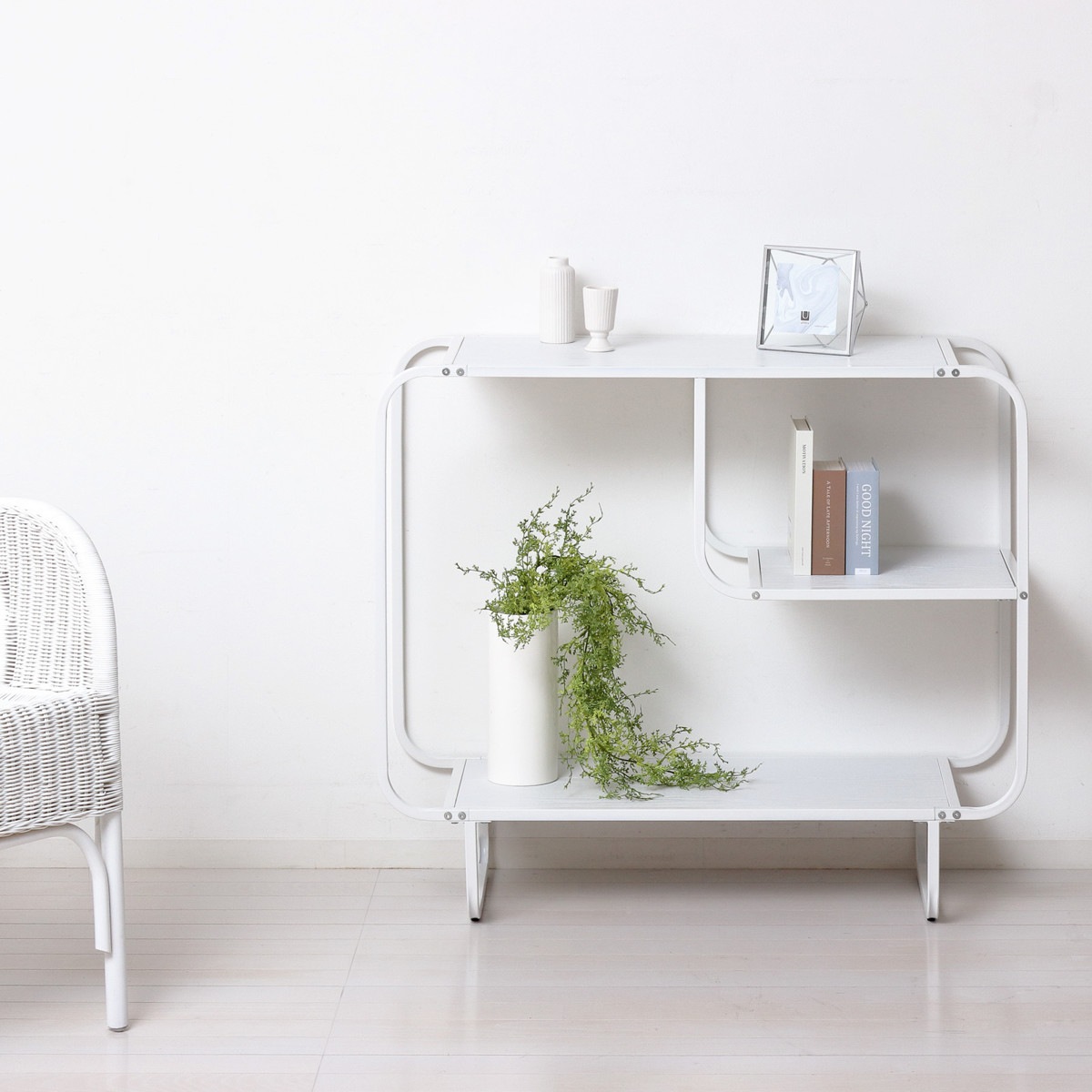 ディスプレイラック 幅91.5cm 3段 スチール 白木目 ラック 収納 ディスプレイ 間仕切 本棚 ホワイト オープンラック シェルフ 飾り棚 白 シンプル 角丸 三段 ディスプレイラック 幅91.5cm 3段 スチール 白木目 ラック 収納 ディスプレイ 間仕切 本棚 ホワイト オープンラック シェルフ 飾り棚 白 シンプル 角丸 三段