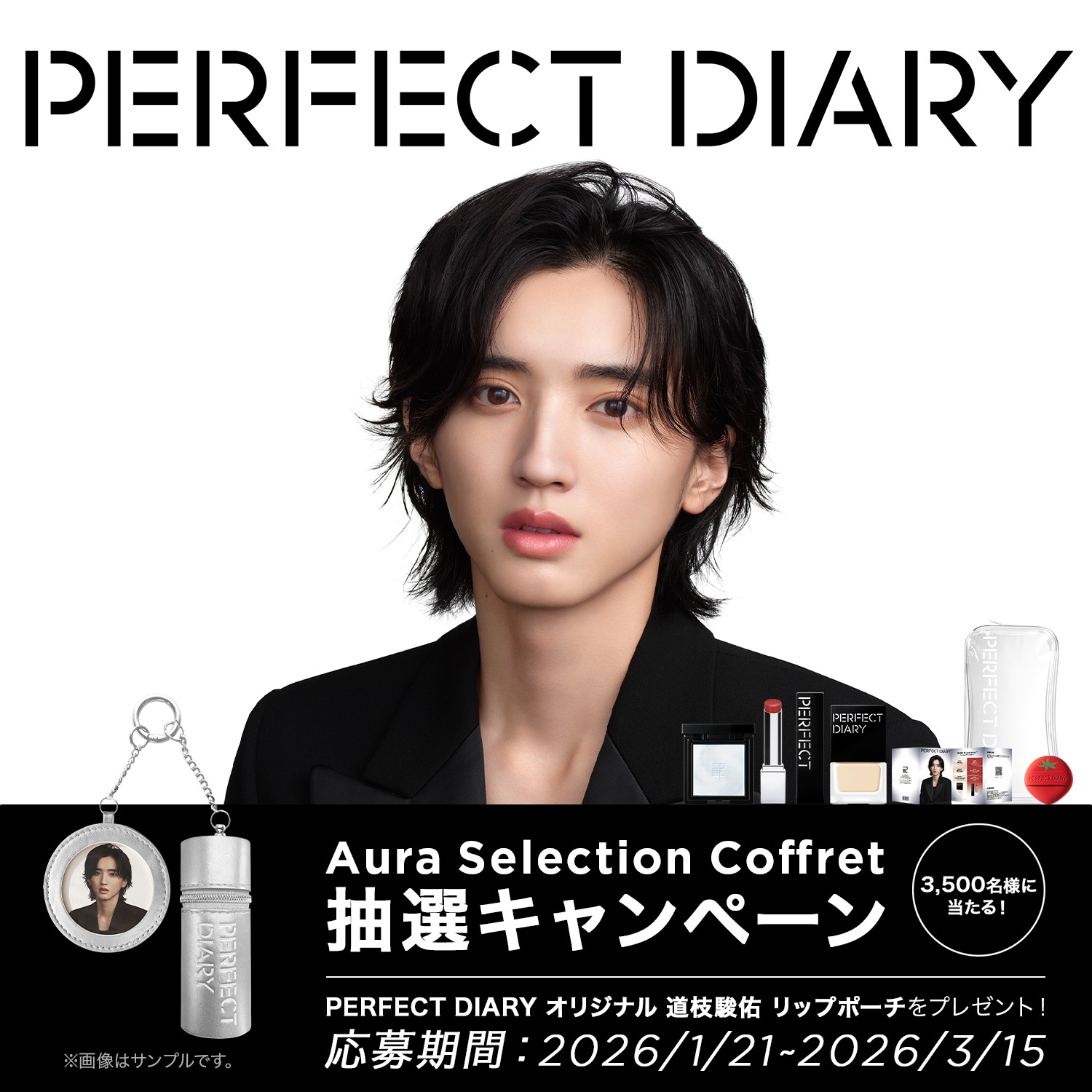 Qoo10] PERFECT DIARY 【リップポーチ抽選】スペシャルセット オ