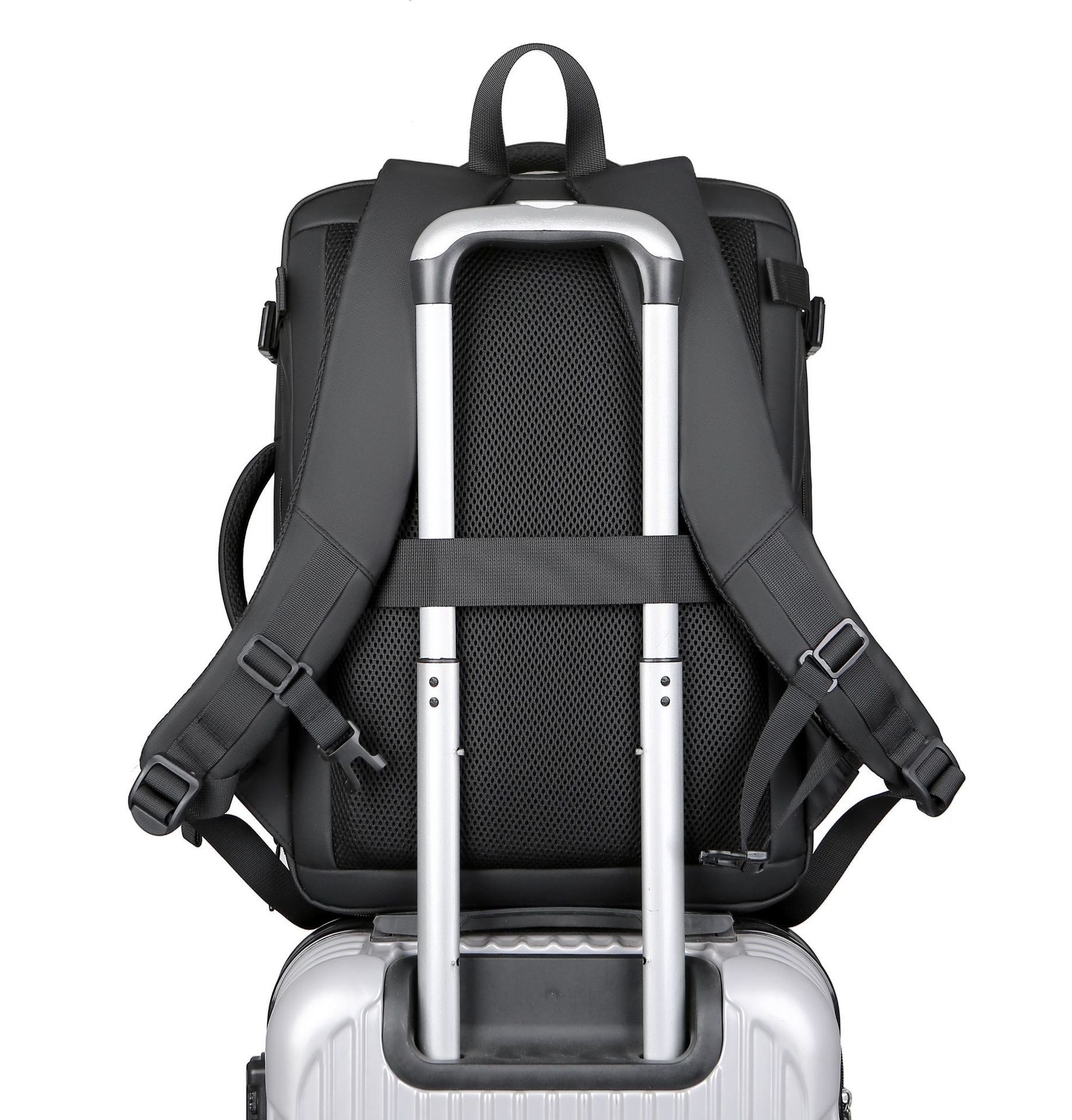 両層リュック旅行バッグ大容量ビジネスコミューティング出張パソコン用バックパック ショルダーバッグ バックパック 両層リュック旅行バッグ大容量ビジネスコミューティング出張パソコン用バックパック ショルダーバッグ バックパック