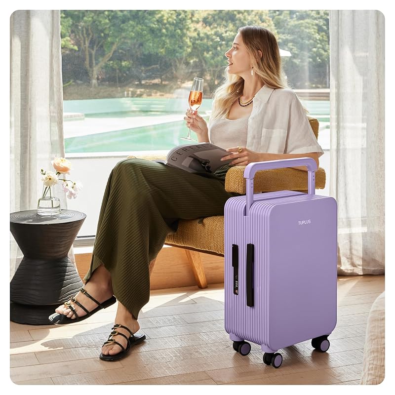 TUPLUS スーツケース ABS キャリーケース 大型 耐衝撃 キャリーバッグ 静音８輪 旅行 ビジネス 出張 TSAローク搭載, バラン