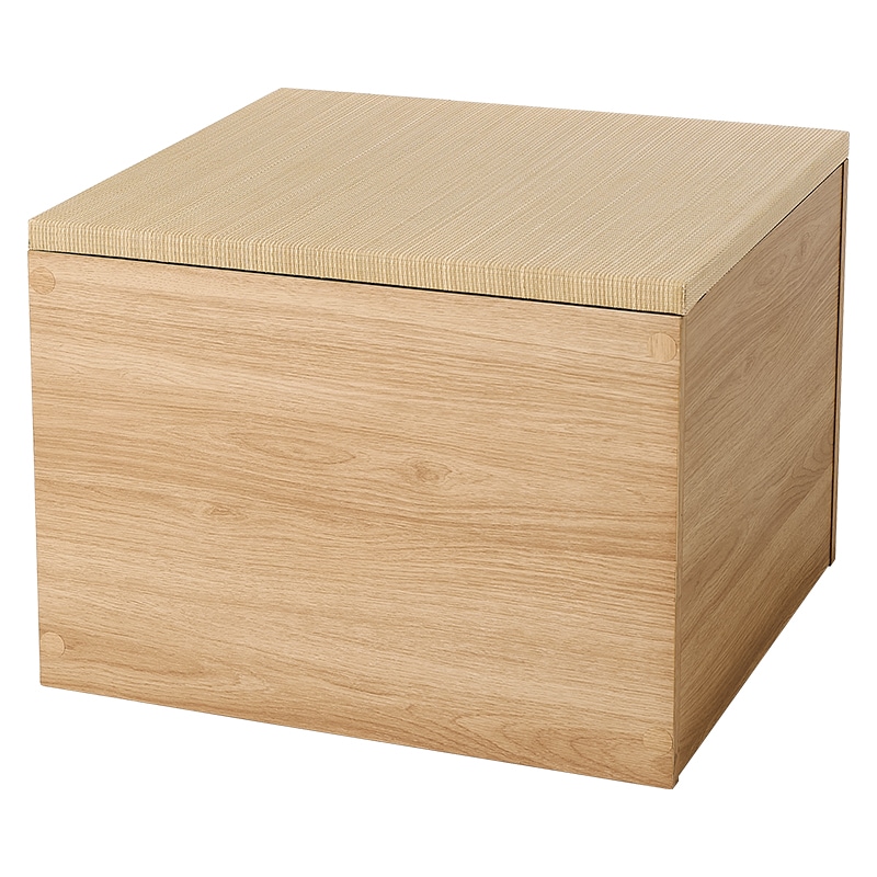 収納スツール 畳付き 幅60 ナチュラル 正方形 ハイタイプ ユニット畳 置き畳 ベンチ スツール 収納ボックス 椅子 収納ケース 小上がり畳 畳ベンチ