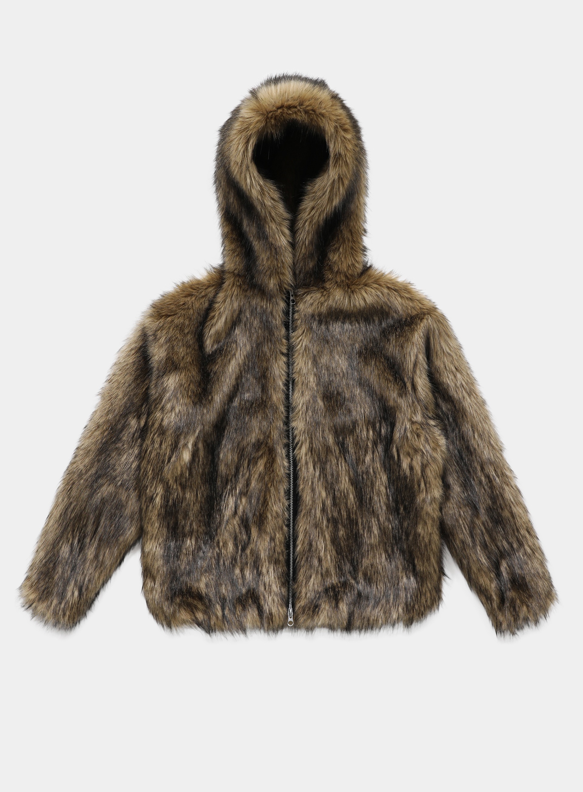 【BADBLOOD】 NADJA FUR JACKET : COYOTE 【BADBLOOD】 NADJA FUR JACKET : COYOTE