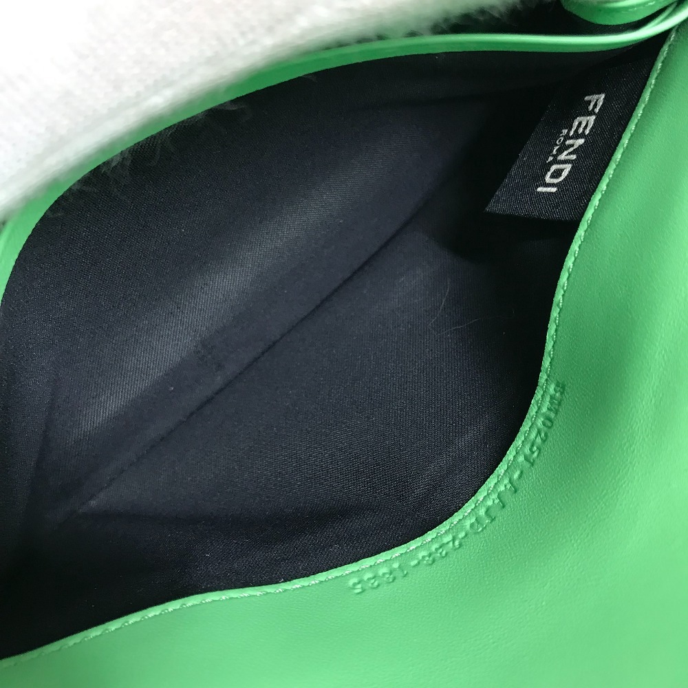 長財布 8M0251 バゲット コンチネンタル ズッカ フラップ 二つ折り ロングウォレット レザー グリーン