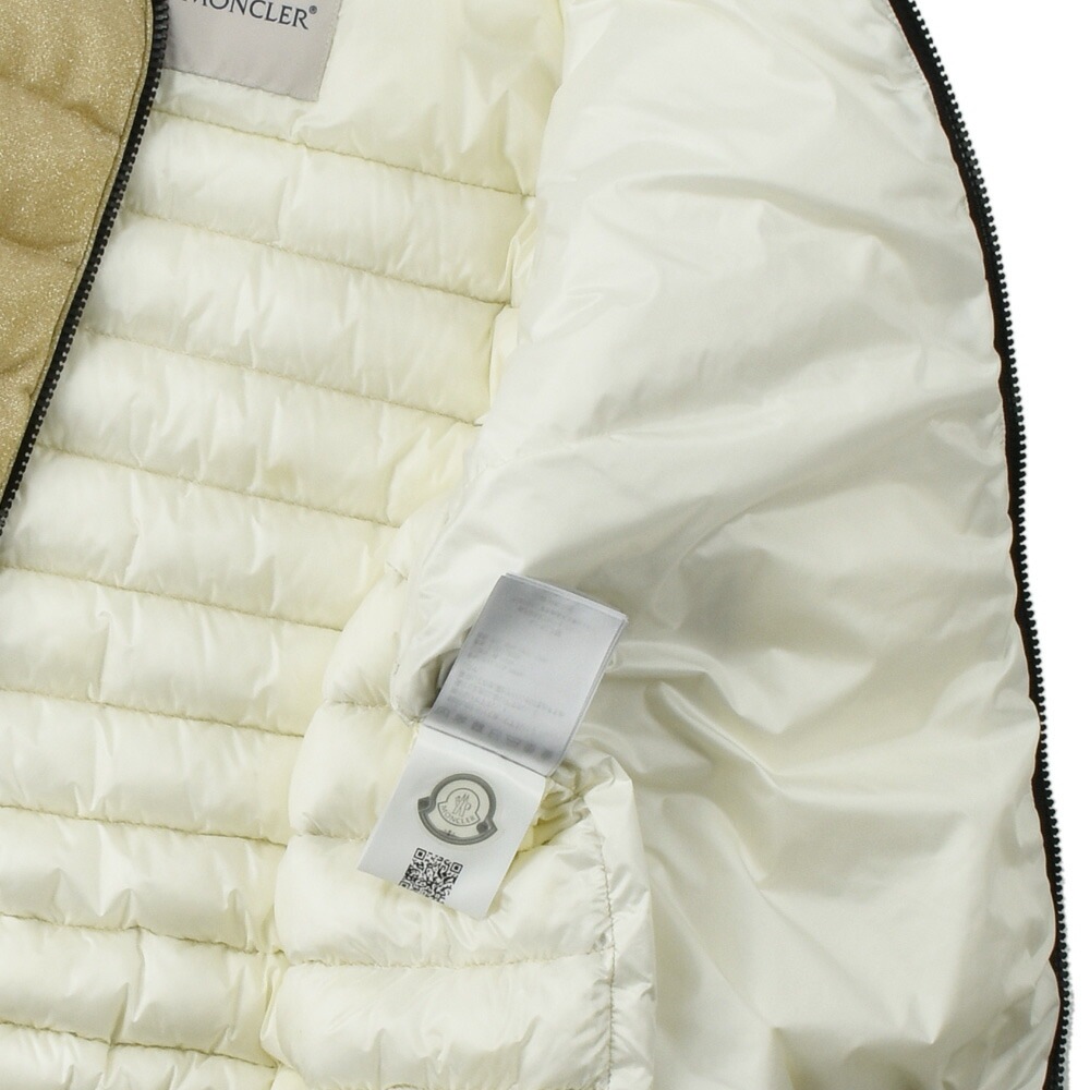 モンクレール ダウンジャケット レディース ボンバージャケット ブルゾン ゴールド MONCLER OR[1a12000-160]