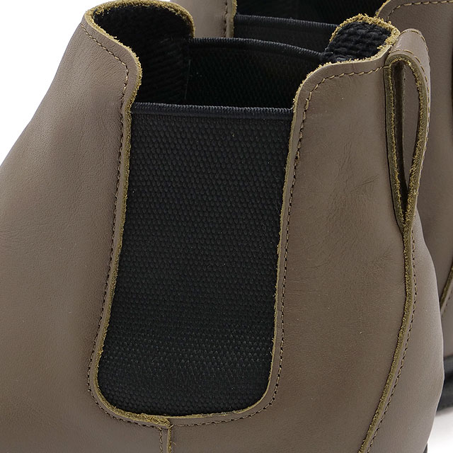 スピングル サイドゴアブーツ [SP1803-102] SP-1803 レディース 日本製 撥水レザー Khaki カーキ 正規取扱店