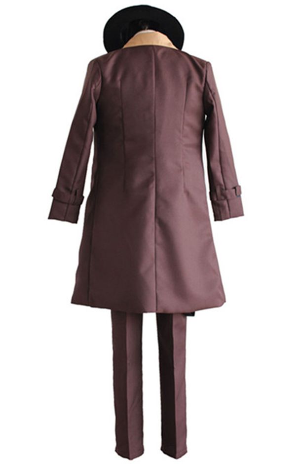 文豪ストレイドッグス 風 文スト 中原中也 コスチューム コスプレ衣装 8点セット サイズ S―XL