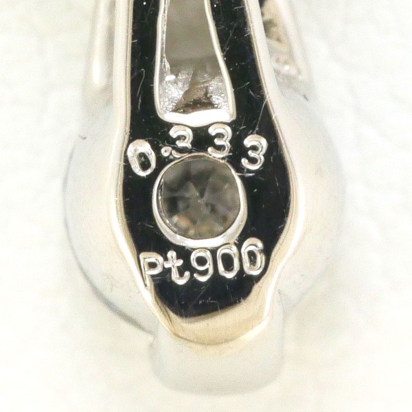 PT900 プラチナ PT850 ネックレス ダイヤ 0.333 鑑定書 ジュエリー 中古 PT900 プラチナ PT850 ネックレス ダイヤ 0.333 鑑定書 ジュエリー 中古