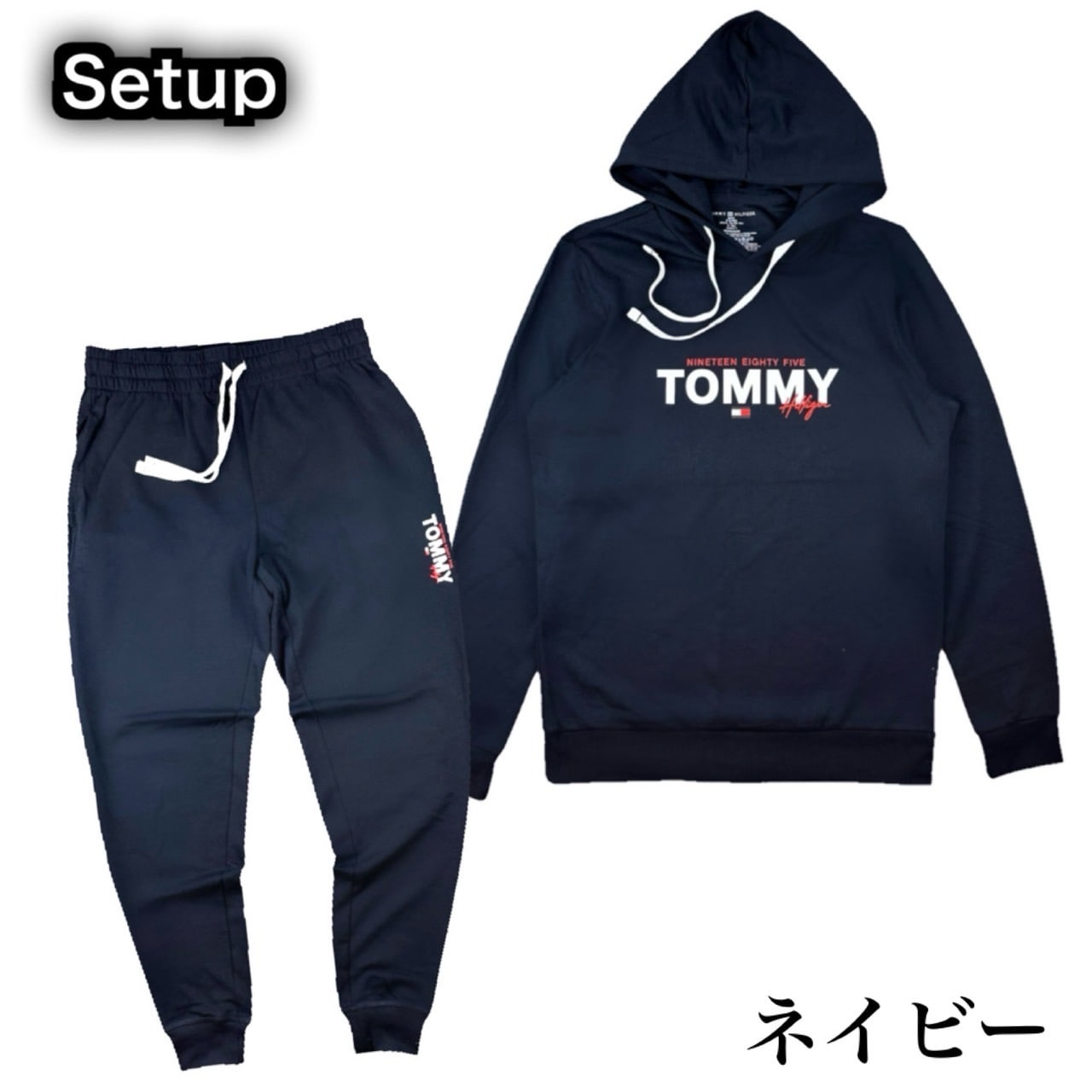 トミーヒルフィガー TOMMY HILFIGER セットアップ 上下 パーカー 09T4499/09T4500 長袖 ボトムス 長袖 スウェット メンズ ジョガーパンツ 部屋着 2点 トミーヒルフィガー TOMMY HILFIGER セットアップ 上下 パーカー 09T4499/09T4500 長袖 ボトムス 長袖 スウェット メンズ ジョガーパンツ 部屋着 2点