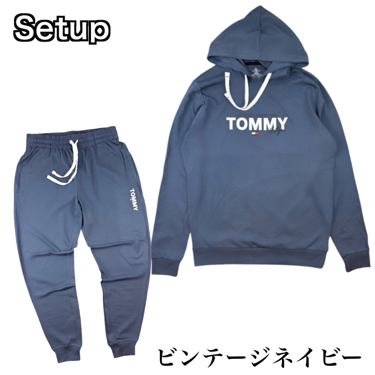 トミーヒルフィガー TOMMY HILFIGER セットアップ 上下 パーカー 09T4499/09T4500 長袖 ボトムス 長袖 スウェット メンズ ジョガーパンツ 部屋着 2点 トミーヒルフィガー TOMMY HILFIGER セットアップ 上下 パーカー 09T4499/09T4500 長袖 ボトムス 長袖 スウェット メンズ ジョガーパンツ 部屋着 2点