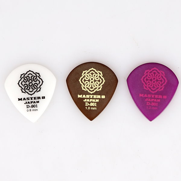 Qoo10] MASTER 8 JAPAN ギターピック D-801 Regular