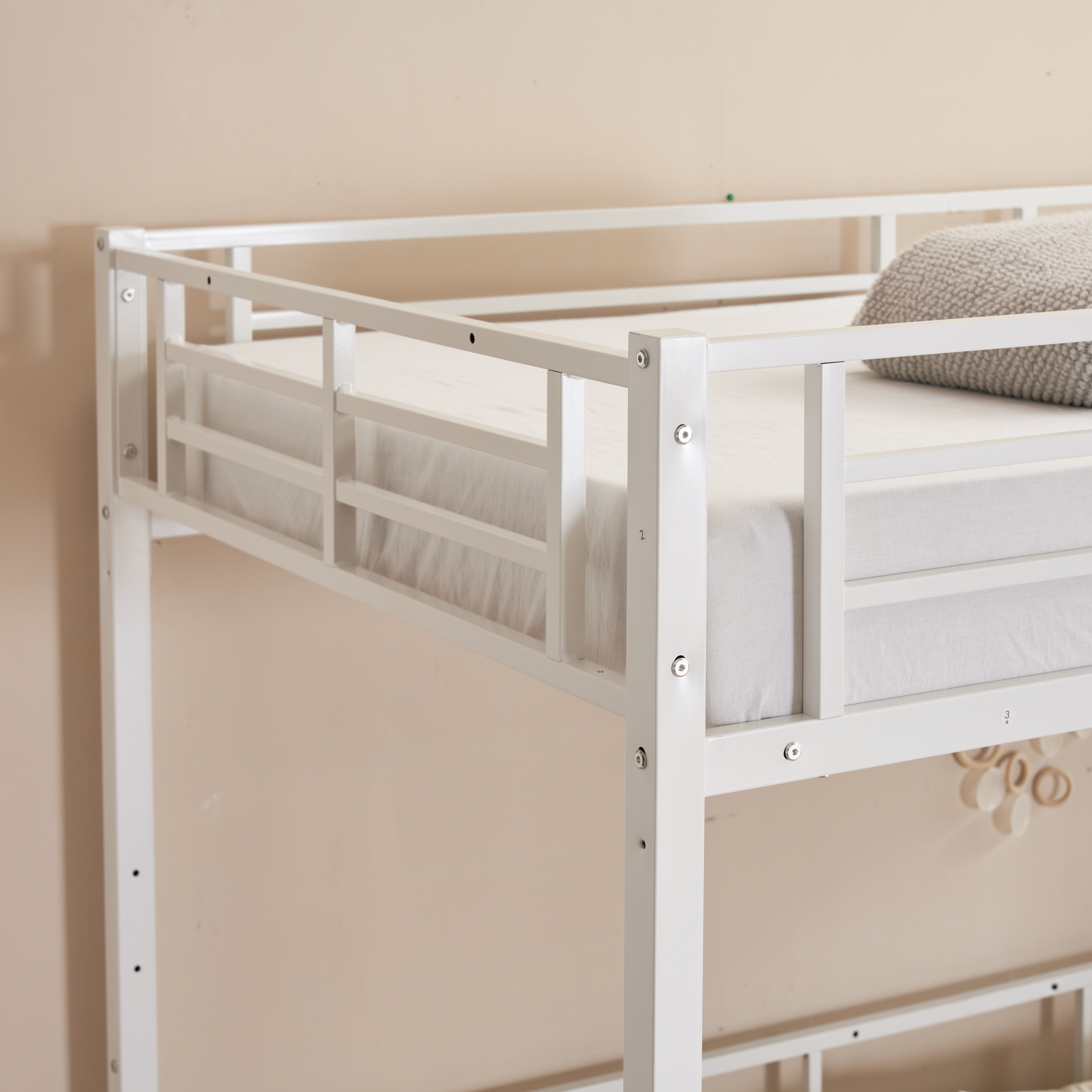 【国内即発送】システムベット ロフトベッド シングル コンセント付き デスク付き デスク移動でき ハシゴ階段 耐荷重150kg 高さ170cm 北欧風 二段ベッド 大人ベッド 【元SKU：WF3092