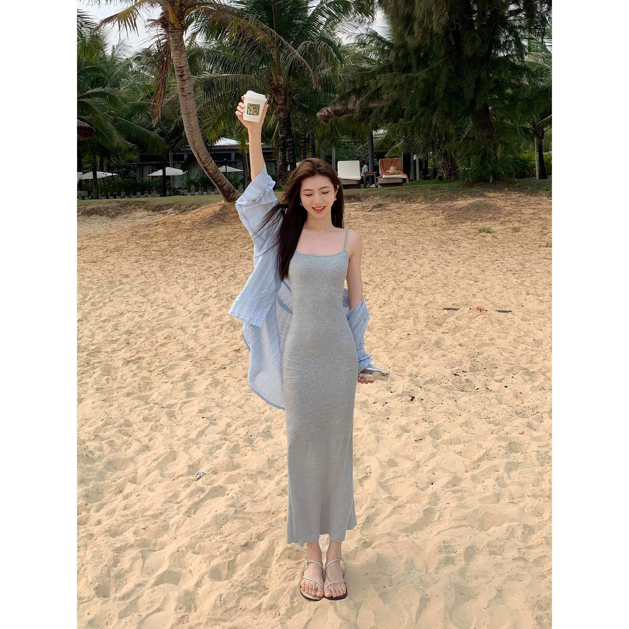 ムルバンの黒いニットのワンピースの女性の夏のセクシーなサスペンダーのスカートの気質の修身のギャルのヒップのスカート ムルバンの黒いニットのワンピースの女性の夏のセクシーなサスペンダーのスカートの気質の修身のギャルのヒップのスカート