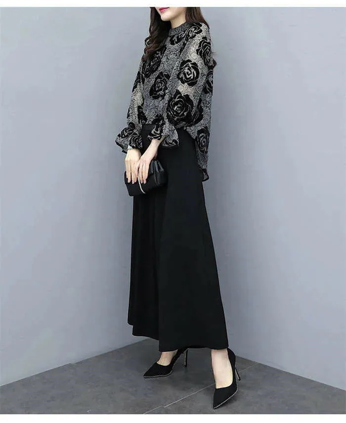 【3日間発送】50代 40代 30代 20代 二次会 披露宴 パーティー パンツ パンツ オールインワン レディース ワイドパンツ 袖あり 花柄 結婚式 パンツドレス レディース セットアップ