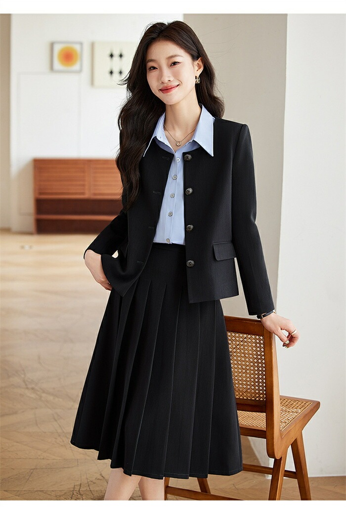 スーツ セットアップ スカートスーツ レディース スーツ フォーマル プリーツスカート&テーラードジャケット ゆったり ロングスカート 2点セット 長袖 エレガント 通勤 OL 女性 オフィス 事務所 スーツ セットアップ スカートスーツ レディース スーツ フォーマル プリーツスカート&テーラードジャケット ゆったり ロングスカート 2点セット 長袖 エレガント 通勤 OL 女性 オフィス 事務所