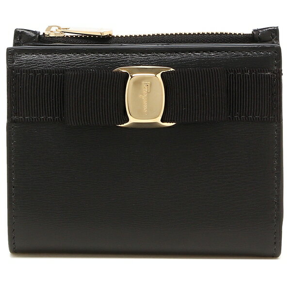 財布 22E009 0734500 ヴァラ NEW VARA リボン レディース 二つ折り財布 無地 NERO 黒 財布 22E009 0734500 ヴァラ NEW VARA リボン レディース 二つ折り財布 無地 NERO 黒